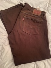 LEVI’S 514 Vintage Anni 70 W34 L30 Colore Marrone