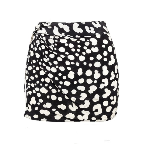 Minigonna stampata gianni - stampata,