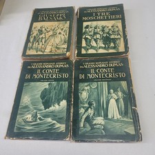(Dumas) Giuseppe Balsamo + Tre moschettieri + Conte Montecristo 1956 Lucchi