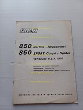 FIAT tutti modelli 850 USA