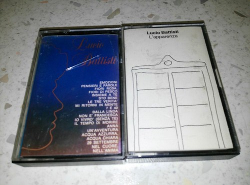 Musicassette lucio battisti - -lucio,