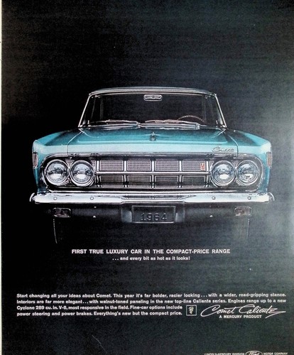 Pubblicità originale 1964