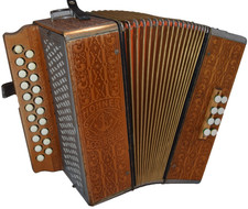 Melodeon Hohner Pokerwork