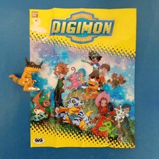Poster Digimon Bandai GIG + Greymon Mini Figure 1999 (21,4 X 28,9 CM) 