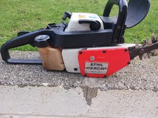 Tagliasiepi STIHL HS60AV Made in West Germany benzina vintage 2 tempi FUNZIONANTE