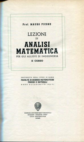 Lezioni analisi matematica - di,