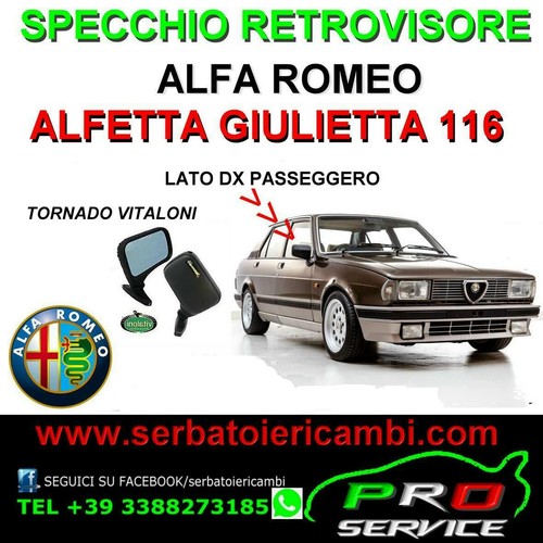 Specchio alfa alfetta - specchio,