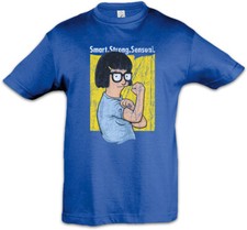 Smart Belcher Kids Boys T-Shirt Bob's Bob Tina Ruth Louise Belcher Burgers Fun