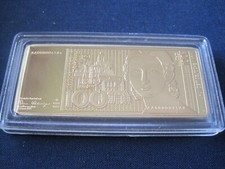 Lingotto Moneta Medaglia 100