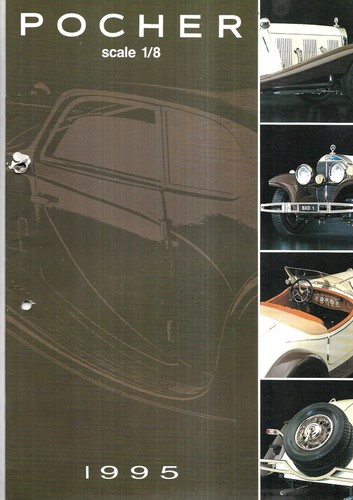 Catalogo pocher anno 1995 - pocher,