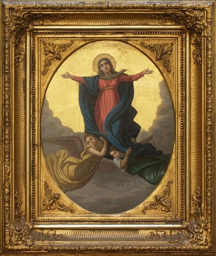 Dipinto originale 1800 olio - 1800, su