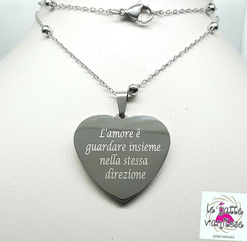 Collana con ciondolo