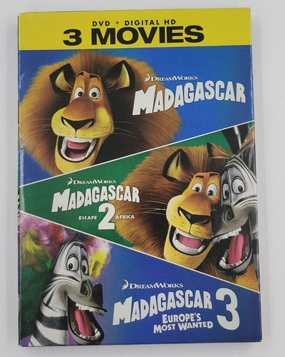 Madagascar movie collection - 3-movie,