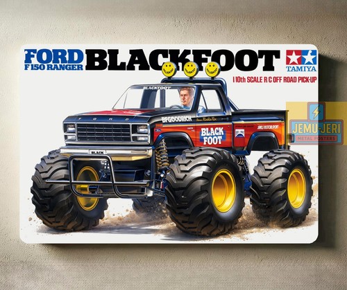 Poster tamiya ford - tamiya, f150