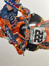 Tony Cairoli's 2020 scrub, hyperrealistic drawing made by me