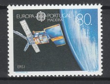 Portugal 1991 1 MNH* Stamp / Europa Europe in Space Eutelsat II Satellite 19741