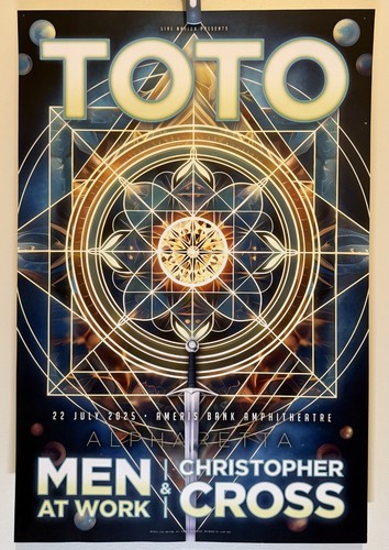 Toto raro poster - toto, opera