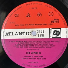 Led Zeppelin - IV / 4 Vinyl