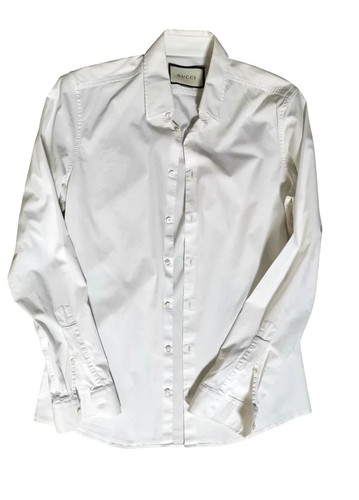 Camicia gucci bianca - camicia, cotone