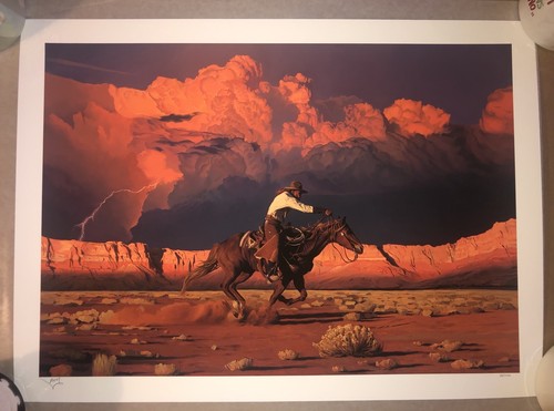Stampa artistica western