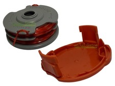 Bobina filo + tappo per Qualcast GT2541 Sovereign HG500B Topkraft TGT / 51393...