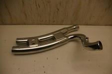 Scarico/marmitta doppia testa cromata Harley Davidson Touring FLHT Cobra