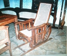 Arte africana antica sedia a