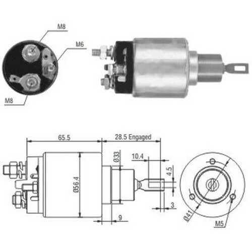 Elettromagnete motore - 75,