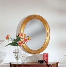 SPECCHIERA BISELLATA OVALE CON