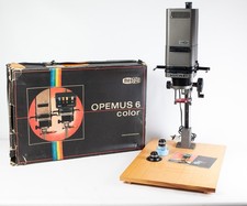 Ingranditore universale Meopta Opemus 6 in bianco e nero 6x6 cm / 35 mm + obiettivi Meopta 75 mm e 50 mm