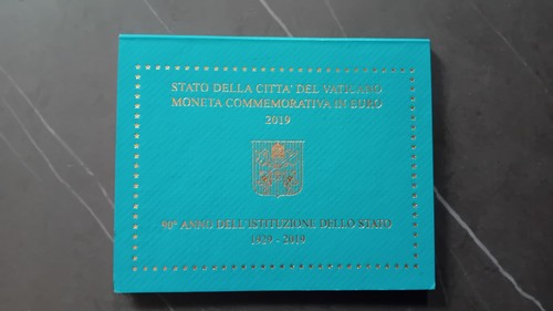 Euro vaticano 2019 90 anno - vaticano,
