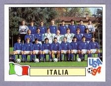 ITALIA Team Figurine Panini WC