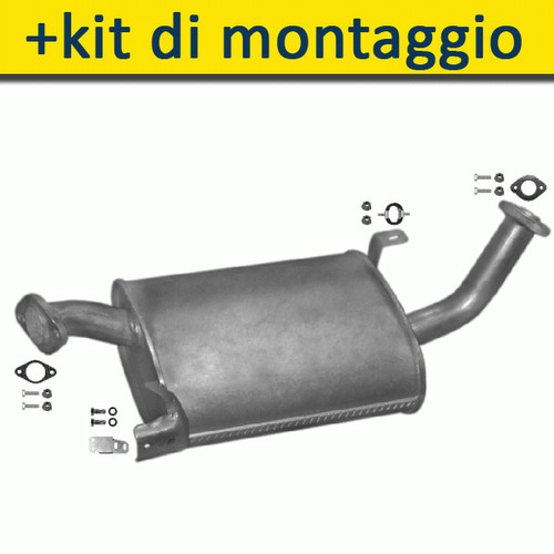 Silenziatore marmitta - silenziatore,