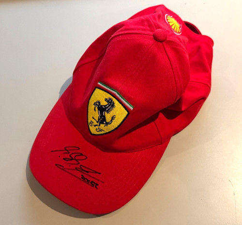 Cappellino pilota firmato - cappellino, f1