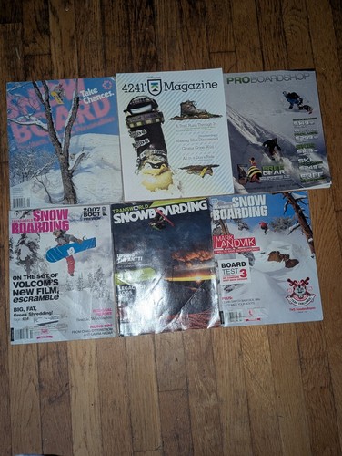 Vintage snowboard magazine - vintage,