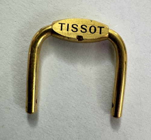 Fibbia tissot placcata oro - fibbia, 14