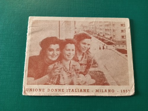 Italian women union card - italian,