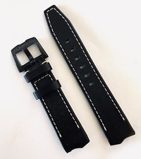 Cinturino orologio pelle nero