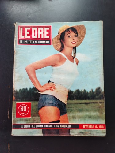 Ore 122 settembre 1955 - le,