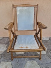 SEDIA VINTAGE IN NOCE