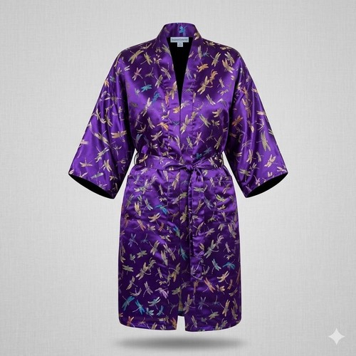Accappatoio kimono broccato