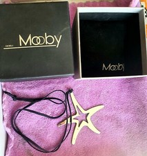 PENDENTE ACCIAIO MOOBY STELLA MARINA BRILLANTINI STARFISH PENDANT BRILLIANTS