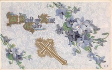 1911 Easter Postcard of Golden