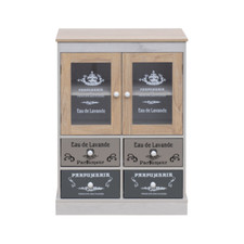 Mobiletto Vetrinetta Shabby