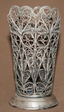 Antico portavaso russo ornato