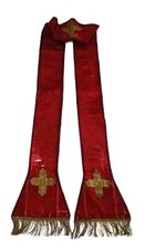 ANTICA STOLA SACERDOTALE IN