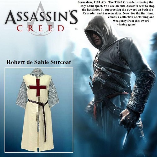 Tunica medievale assassin - tunica,