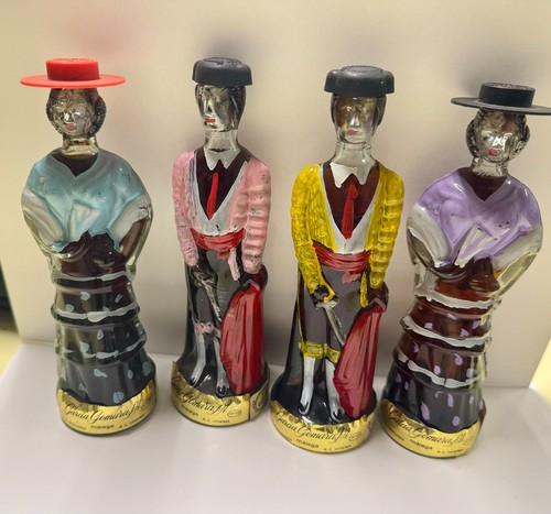 Set bottiglie vintage malaga - bottiglie,