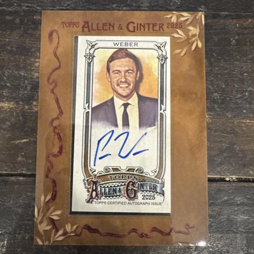 Peter weber 2025 topps - peter, &