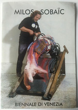 Milos Sobaic catalogo mostra Biennale di Venezia 1995